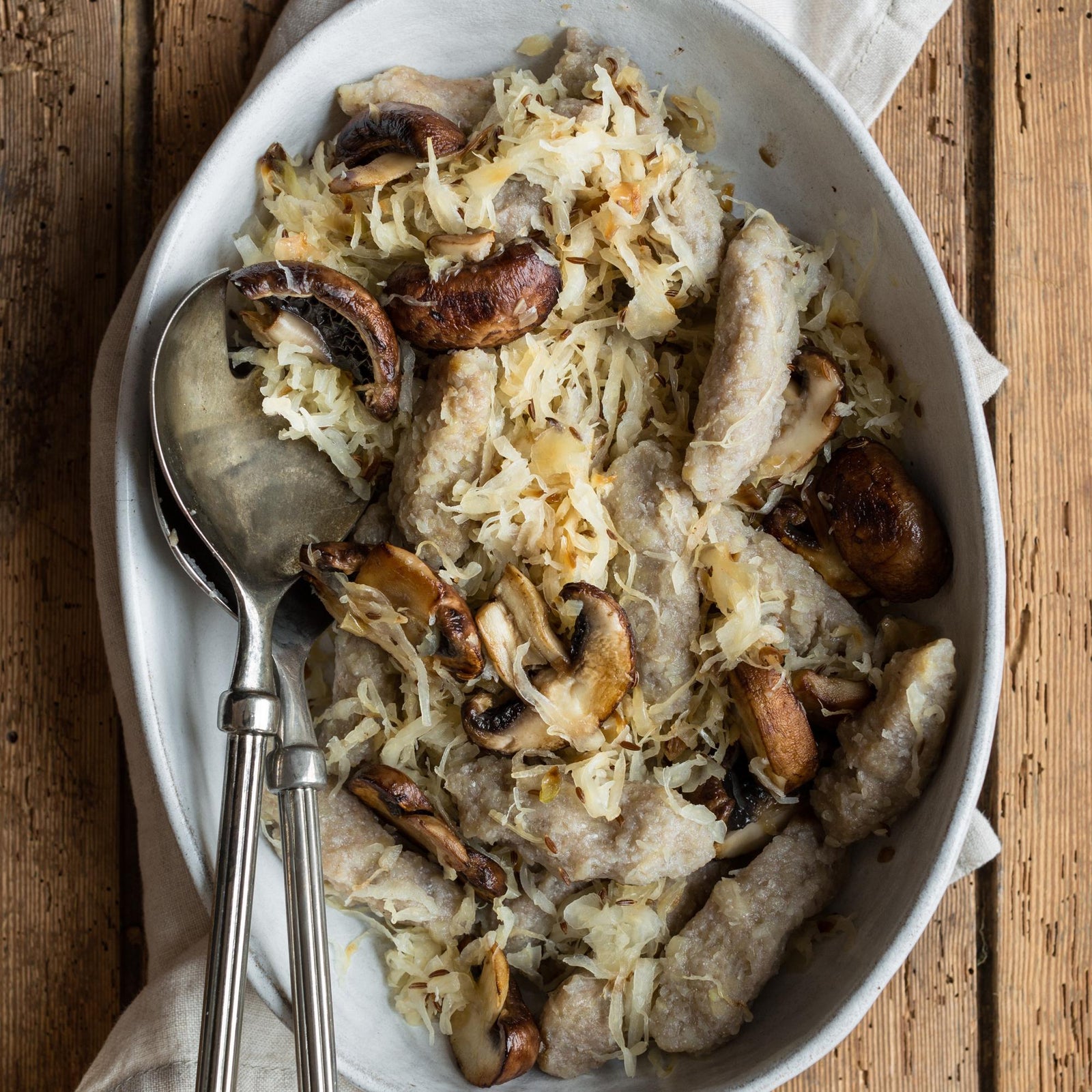 Pohankové šulánky s kyselým zelím