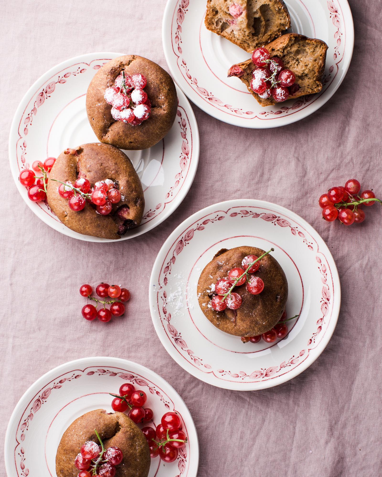 Rybízové muffiny