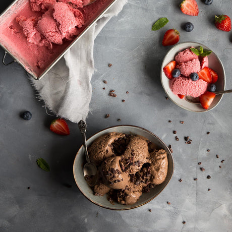 Čokoládový frozen jogurt