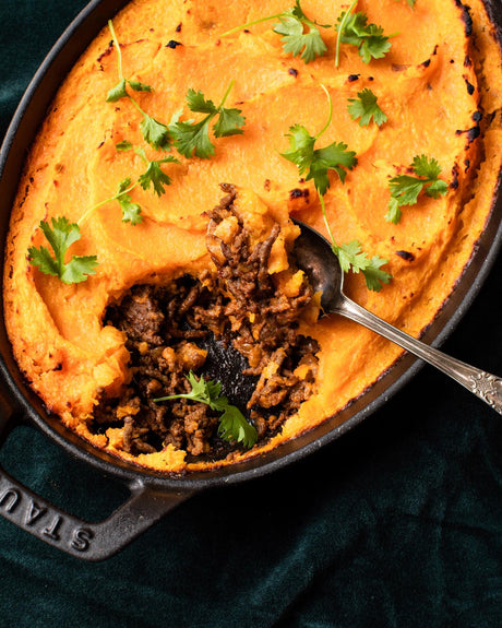Shepherd's Pie s hovězím masem a batáty