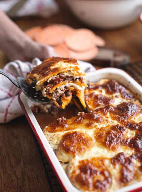Lasagne ze sladkých brambor