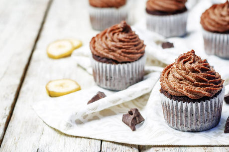Muffiny s tofu krémem