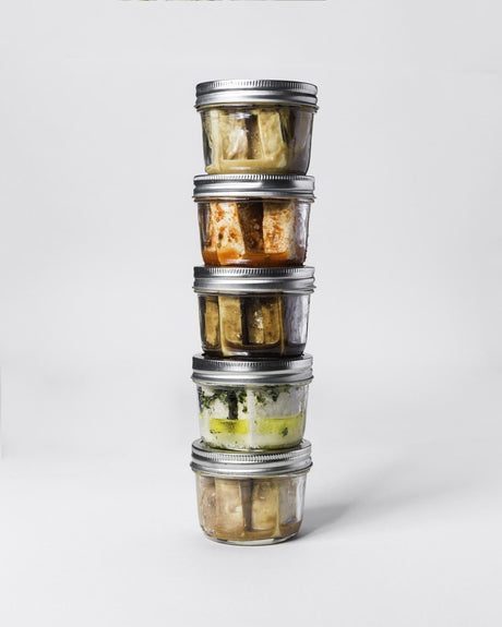 Tofu v zázvorové marinádě s miso pastou