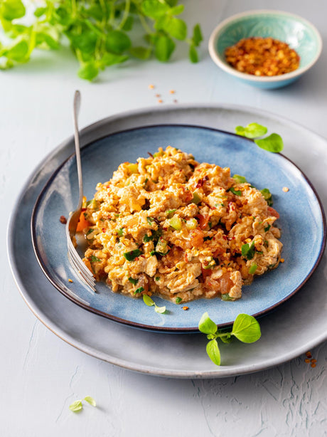 Turecká míchaná vajíčka (menemen)