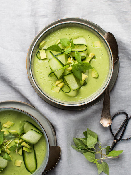 Okurkové gazpacho