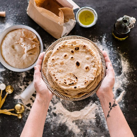 Celozrnné tortilly - základní recept