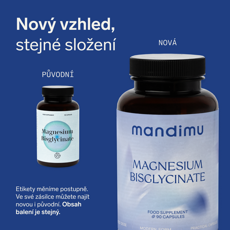 Hořčík bisglycinát (magnesium)