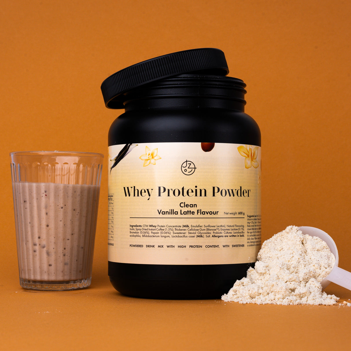 Syrovátkový protein s příchutí vanilkové latte ☕