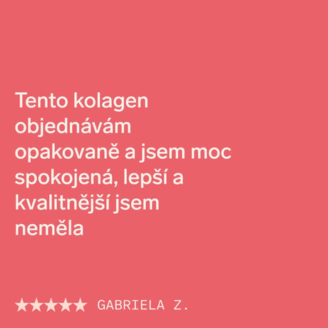 Prémiový kolagen s kys. hyaluronovou, vit. C a 8 látkami pro vlasy, nehty, pleť (jahodový)