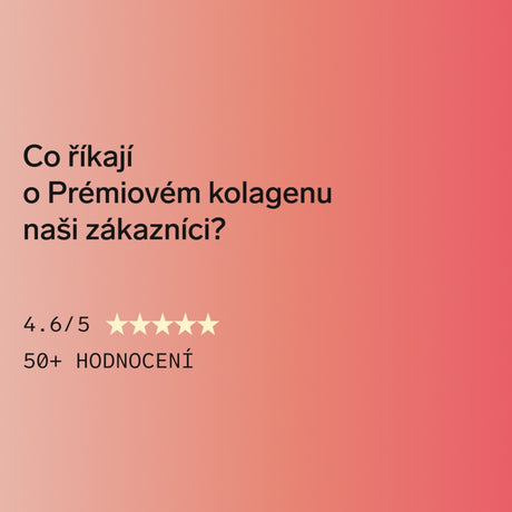 Prémiový kolagen s kys. hyaluronovou, vit. C a 8 látkami pro vlasy, nehty, pleť (jahodový)