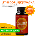 Vitamín C s postupným uvolňováním a šípkovým extraktem