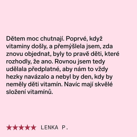 Gumoví multivit. medvídci pro děti 🐻