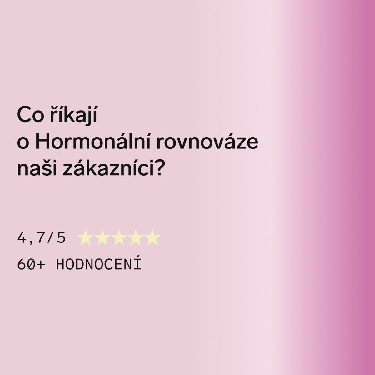Hormonální rovnováha