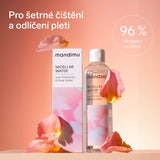 Micelární voda s panthenolem a růžovou vodou 250 ml