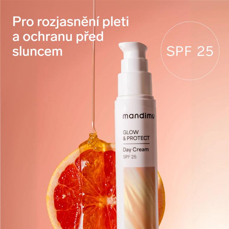 Denní krém Glow & Protect SPF 25 s vitamínem C a astaxanthinem 50 ml