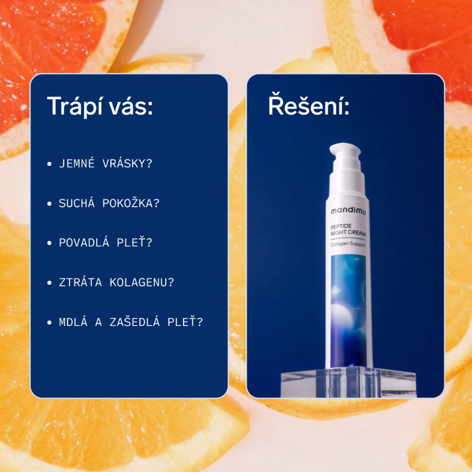 Noční krém Advanced Peptide pro podporu kolagenu 50 ml