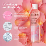 Micelární voda s panthenolem a růžovou vodou 250 ml