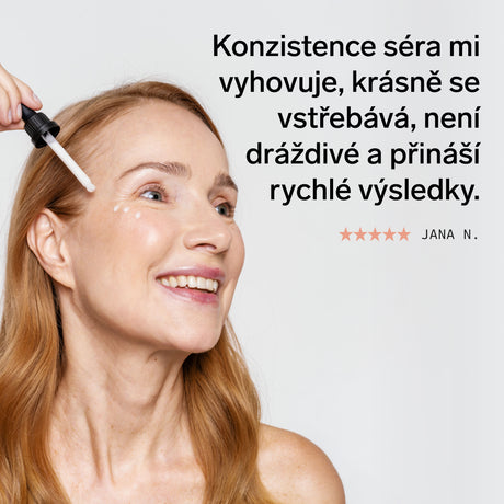 Noční retinalové sérum Night Renewal s 0,05 % retinalu & rostlinnými oleji 30 ml