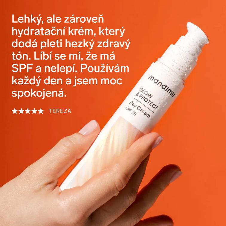 Denní krém Glow & Protect SPF 25 s vitamínem C a astaxanthinem 50 ml