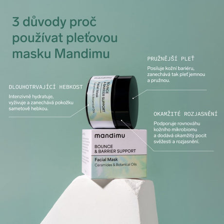 Pleťová maska Bounce & Barrier Support 50 ml