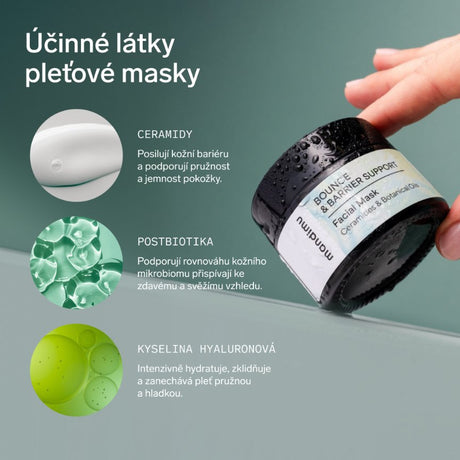 Pleťová maska Bounce & Barrier Support 50 ml
