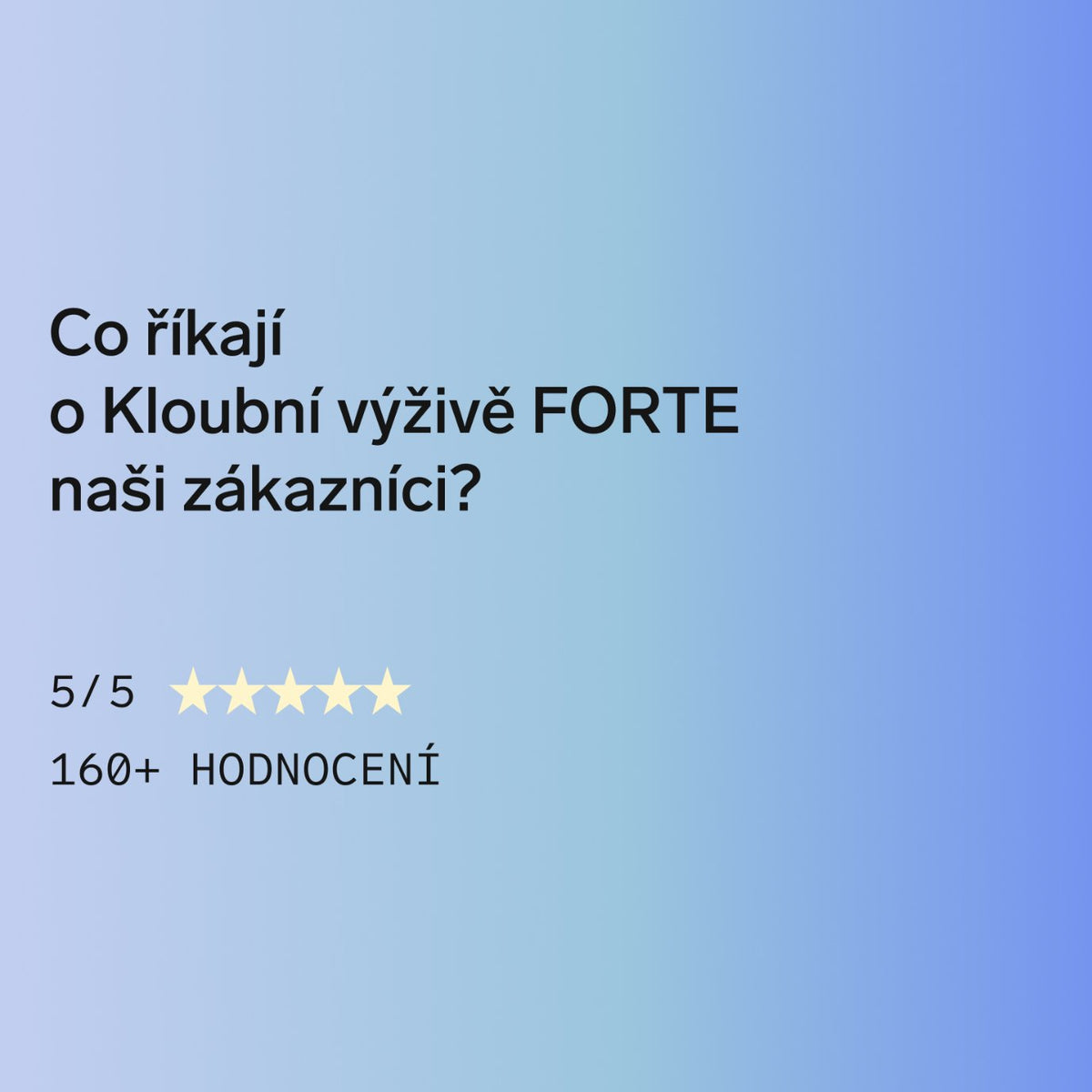 Kloubní výživa FORTE