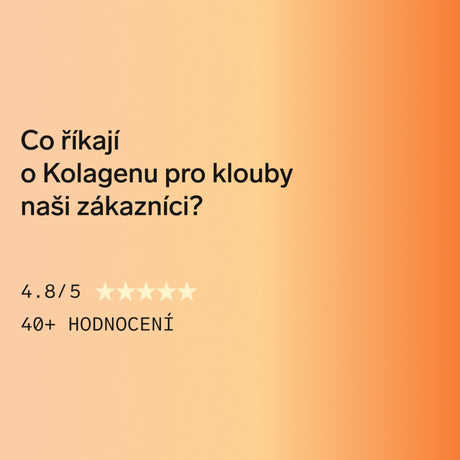 Hovězí kolagen na klouby (příchuť pomeranč) | sada 2 ks v dárkovém balení