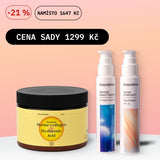 Sada pleťových krémů a prémiového kolagenu pro zářivější pleť