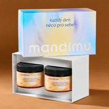 Prémiový kolagen s kys. hyaluronovou a vitamíny C a E (příchuť mango) | sada 2 ks v dárkovém balení