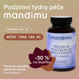 Prémiový hořčík bisglycinát MagChel®️ 1000 mg s vitamínem B6 pro relaxaci (magnesium)