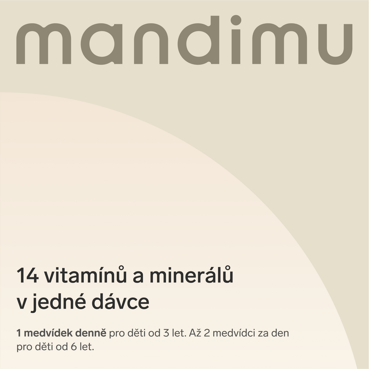 Gumoví multivit. medvídci pro děti 🐻