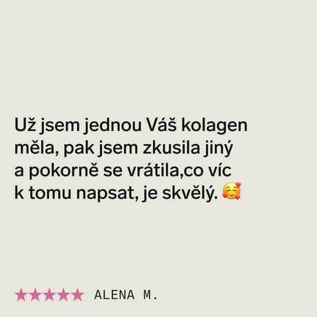 Prémiový kolagen s kys. hyaluronovou a vitamíny C a E (mangový)