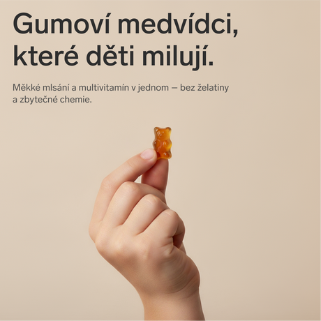 Gumoví multivit. medvídci pro děti 🐻