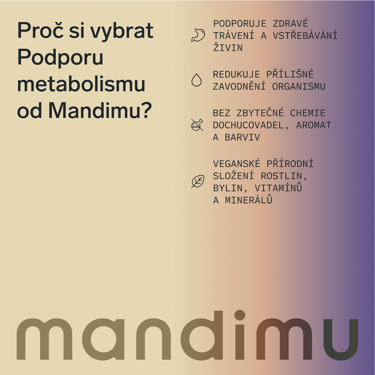 Podpora metabolismu
