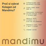 Prémiový kolagen s kyselinou hyaluronovou a vitamíny C a E (příchuť mango)