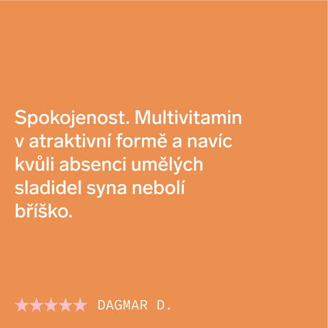 Gumoví multivit. medvídci pro děti 🐻