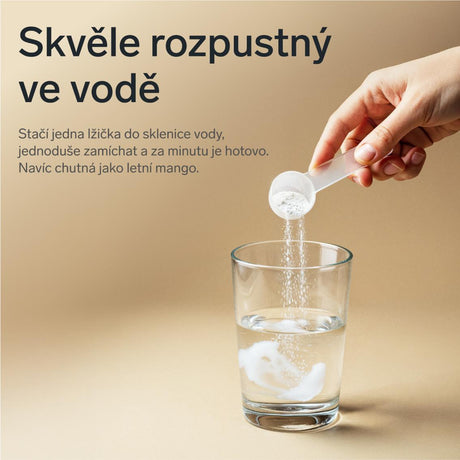 Prémiový kolagen s kys. hyaluronovou a vitamíny C a E (příchuť mango) | sada 2 ks v dárkovém balení