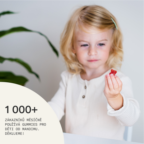 Gumoví multivit. medvídci pro děti 🐻