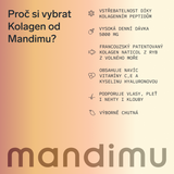 Prémiový kolagen s kys. hyaluronovou a vitamíny C a E (mangový)