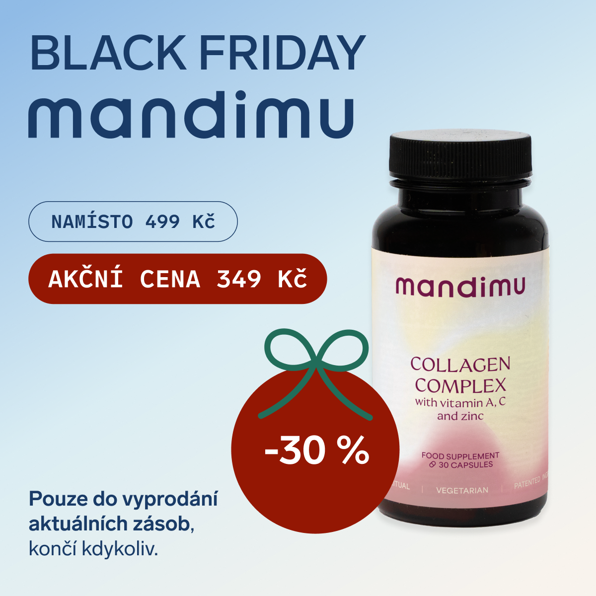 Black Friday Mandimu – Kolagenový komplex 349 Kč