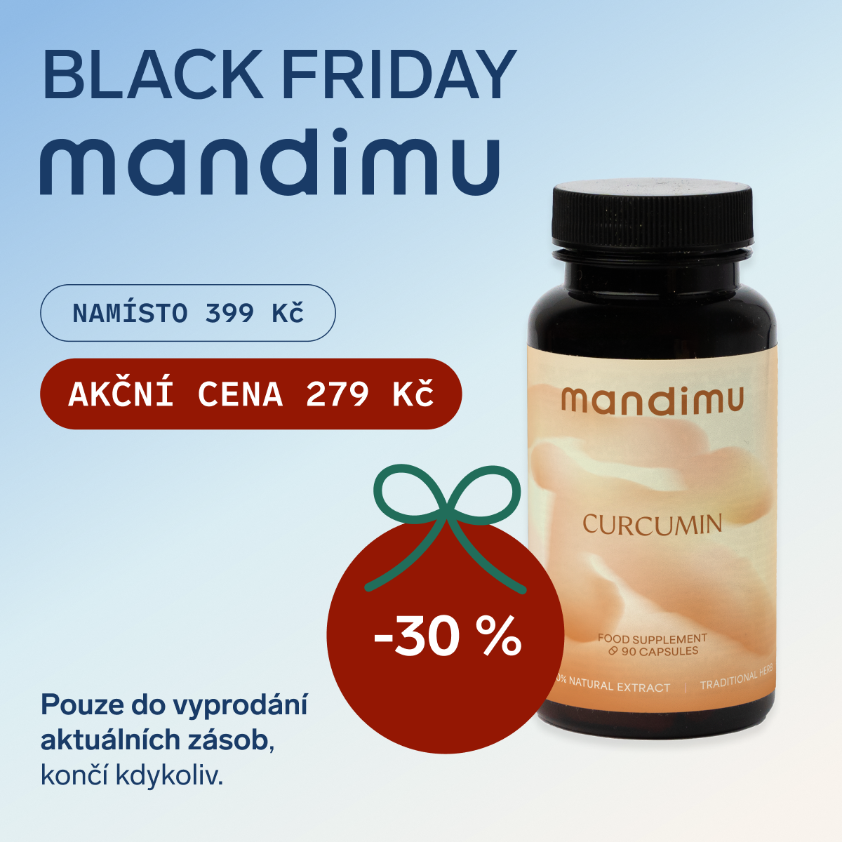Black Friday Mandimu – Kurkumín 279 Kč