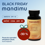 Black Friday Mandimu – Vitamín C s postupným uvolňováním 209 Kč
