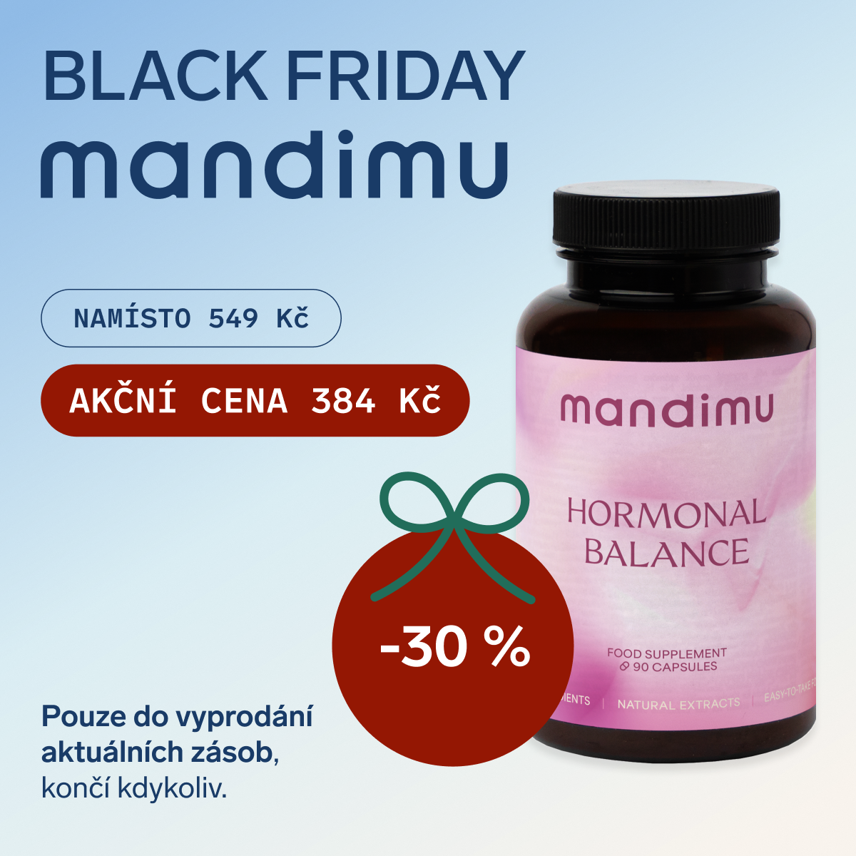 Black Friday Mandimu – Hormonální rovnováha 384 Kč