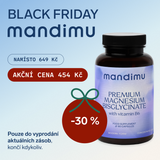 Black Friday Mandimu – Prémiový hořčík MagChel B6 454 Kč