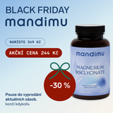 Black Friday Mandimu – Hořčík bisglycinát 244 Kč