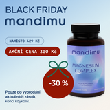 Black Friday Mandimu – Hořčík komplex 300 Kč