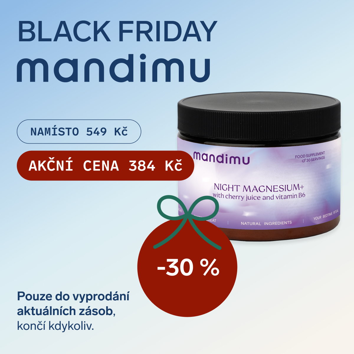 Black Friday Mandimu – Klidný spánek 384 Kč