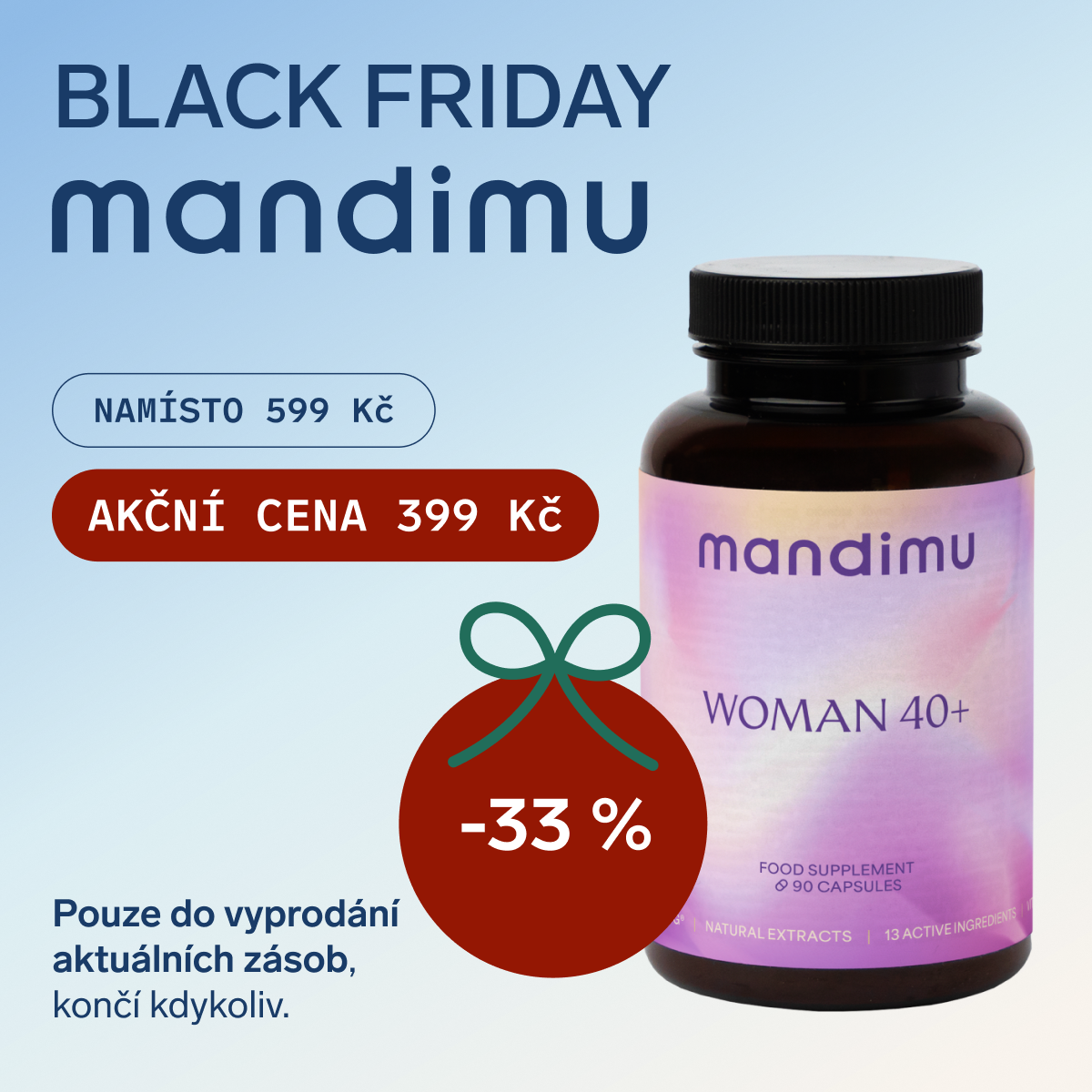 Black Friday Mandimu – Žena 40+ 399 Kč