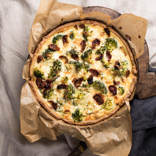 Brokolicový quiche