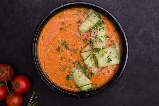 Osvěžující rajčatové gazpacho